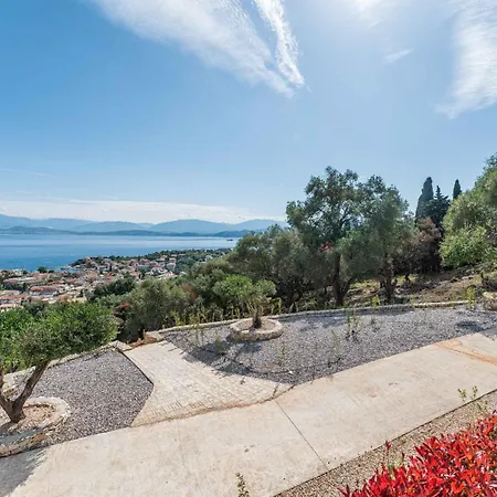 빌라 Malva -kassiopi View -breathtaking Views 카시오피